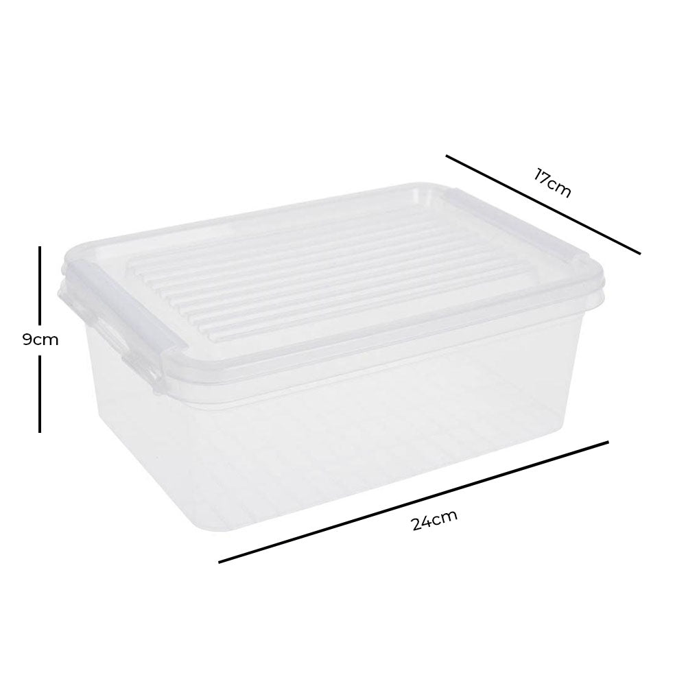 Food Container with Clips - 2800ml - BPA Free