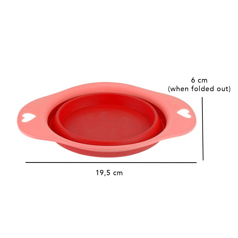 Cuenco para mascotas - Silicona - Diseño Flatpack