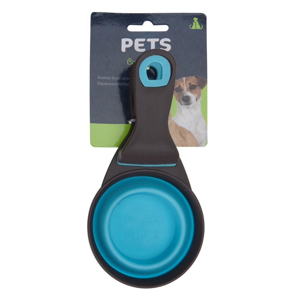 Pet Food Scoop with Folding Function - 237ml- Flatpack Design