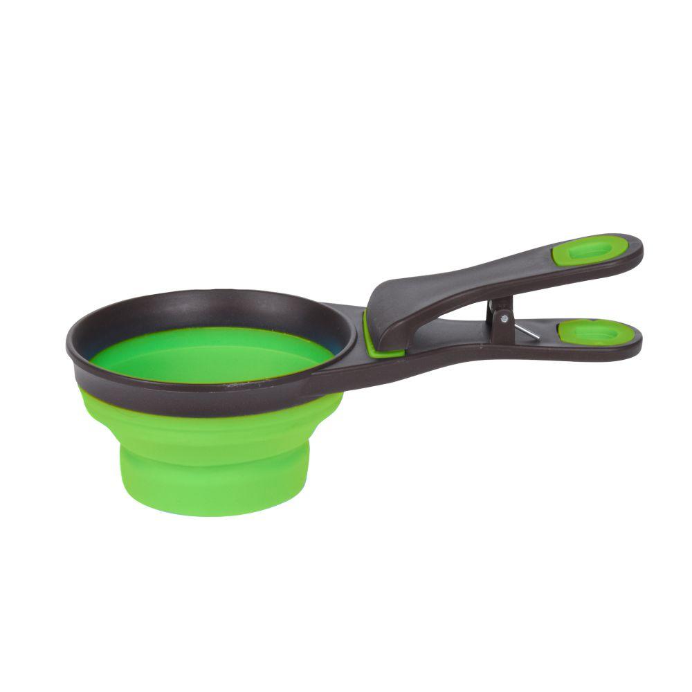 Pet Food Scoop with Folding Function - 237ml- Flatpack Design