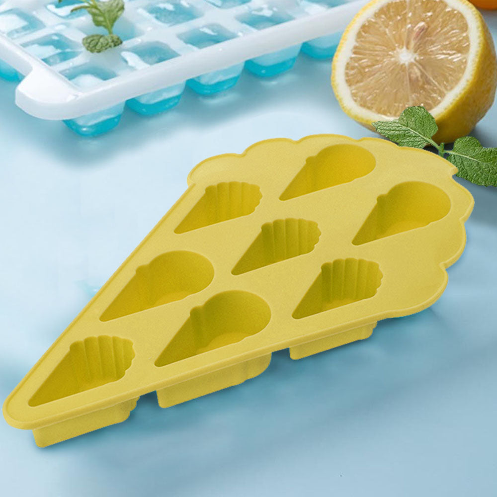 Ice Cube Tray - Ice Cream Shape - Rubber