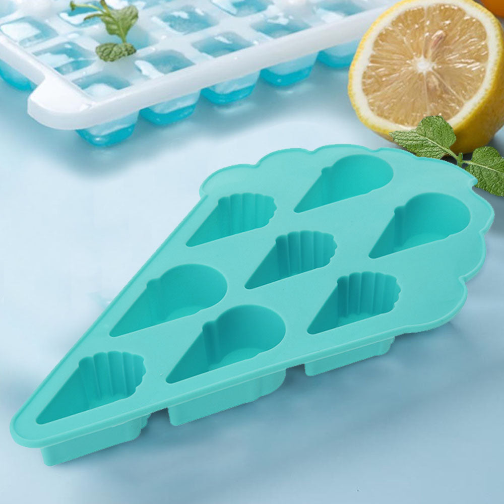 Ice Cube Tray - Ice Cream Shape - Rubber