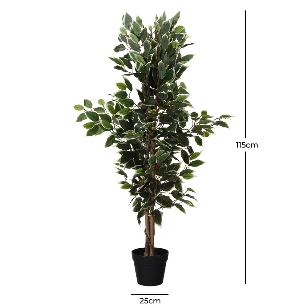 Planta artificial grande en maceta - 115 cm 