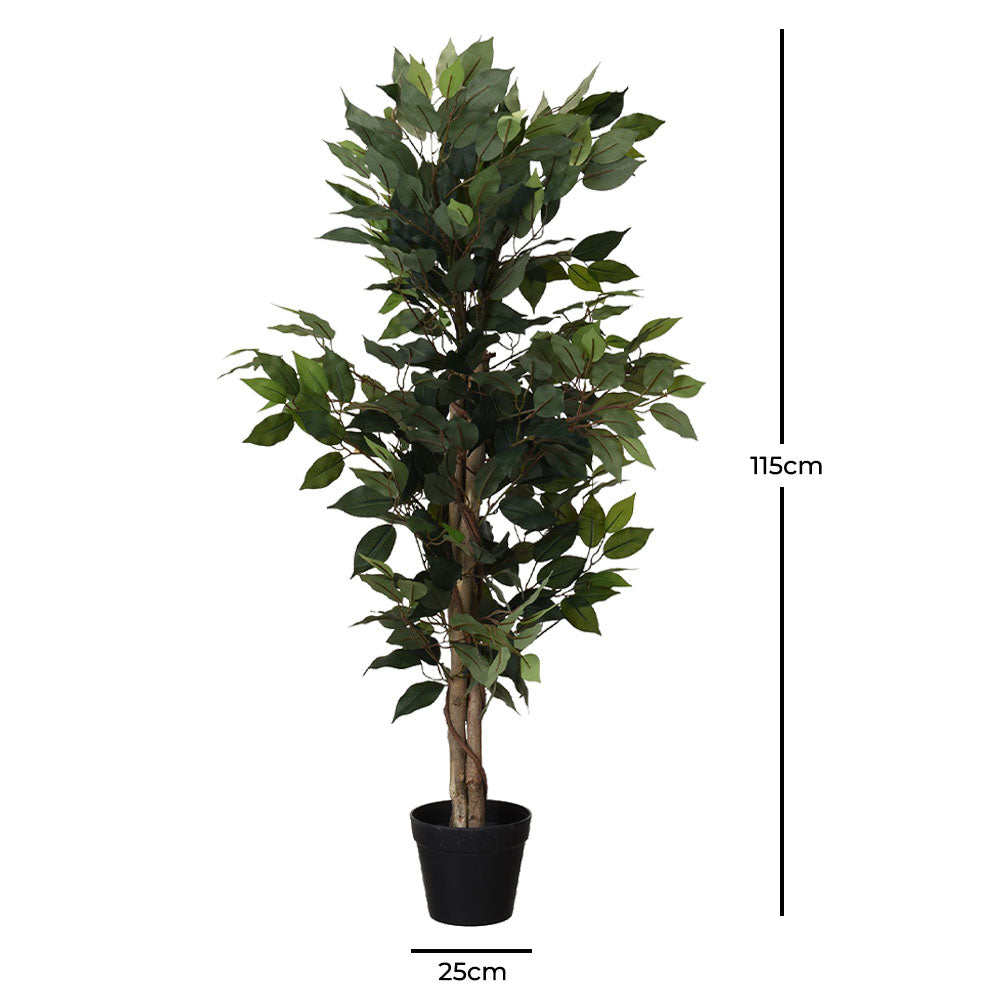 Planta artificial grande en maceta - 115 cm 