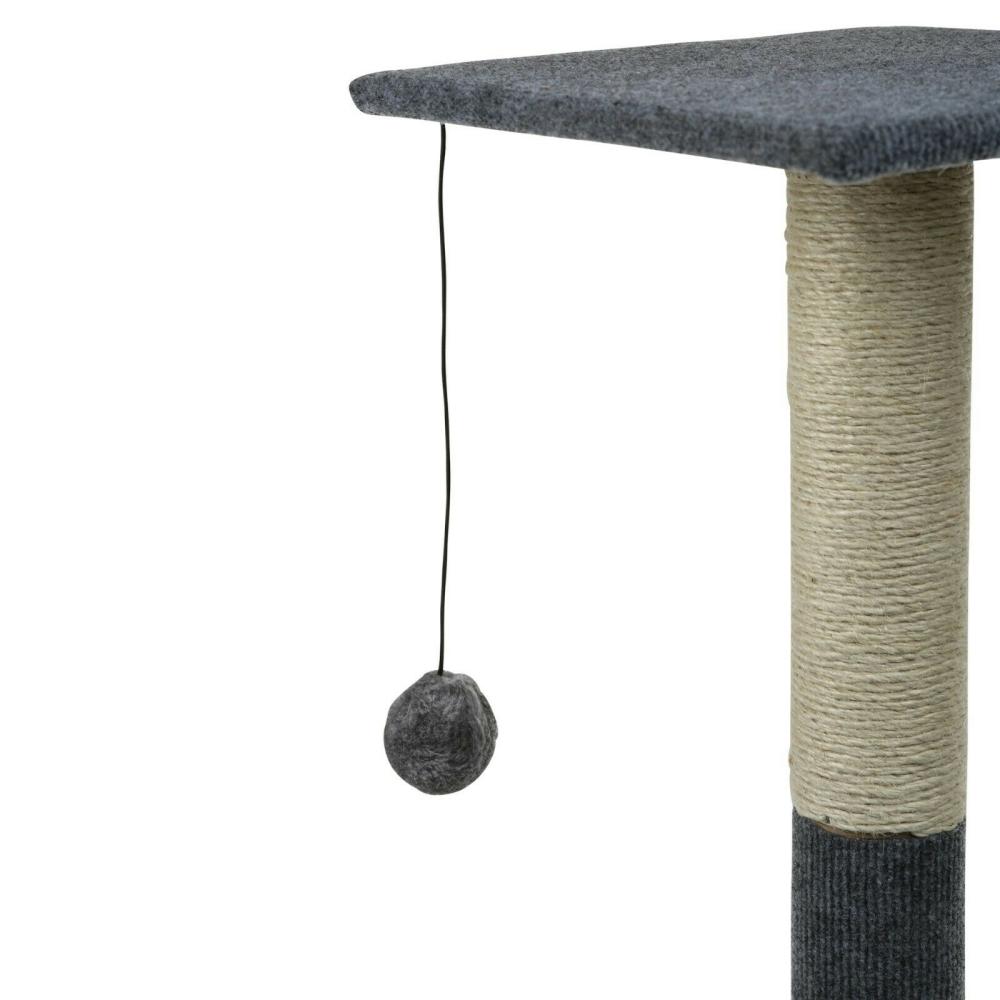 Soporte para árbol rascador para gatos con 2 bolas - 60 cm 