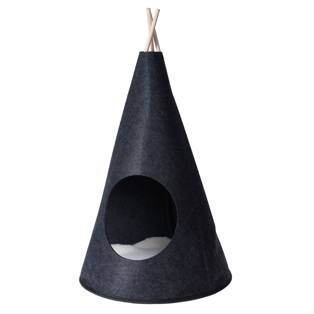 Katzenbett Tipi – Zeltform