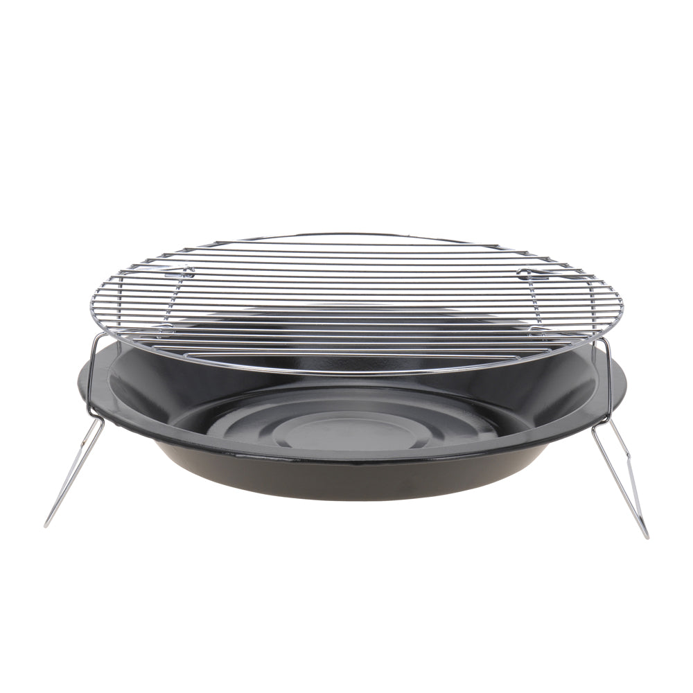 Portable Round Charcoal Braai Barbecue Grill