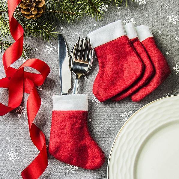 Christmas Cutlery Holder