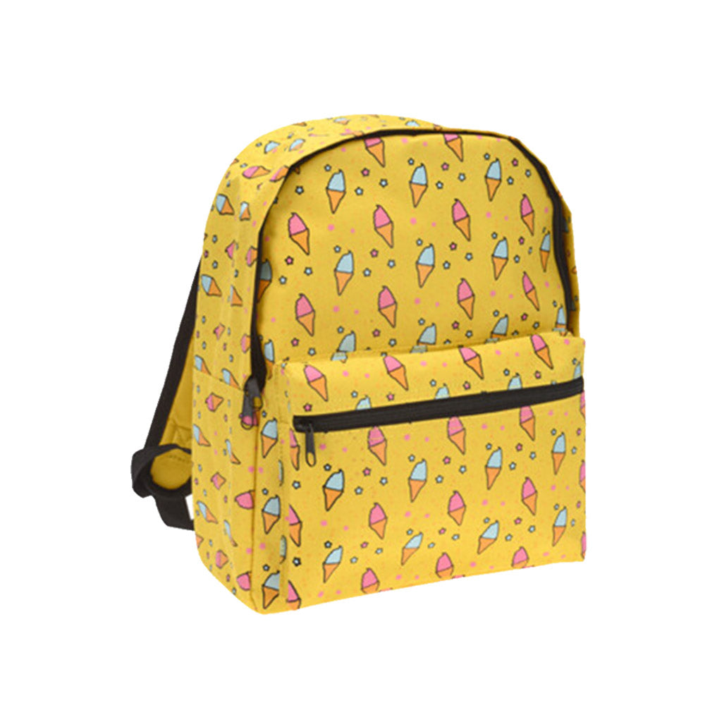 Mochila Infantil Summer Vibes Design - Diseño Helado Amarillo