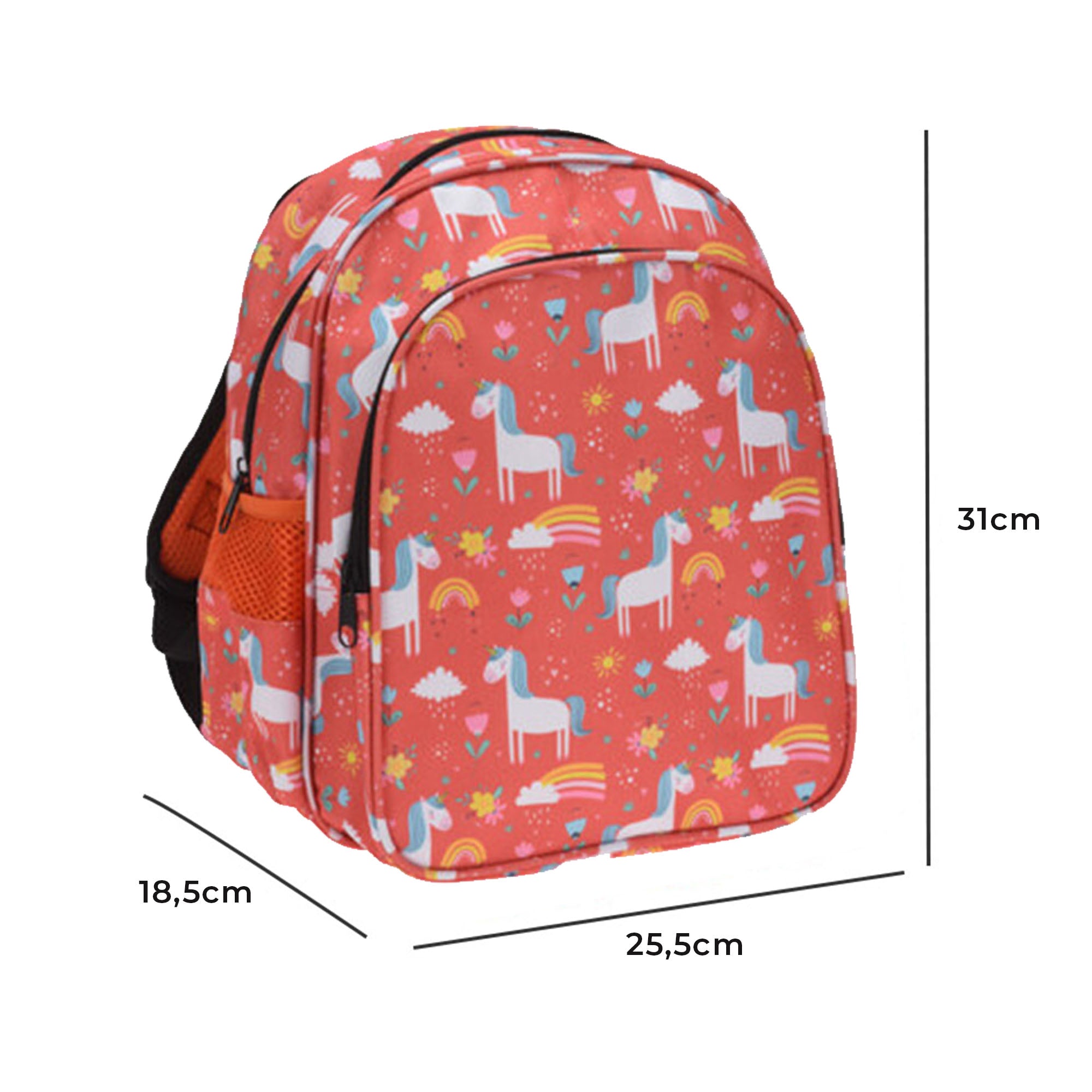 Diseño de mochila para niños - Diseño de unicornio