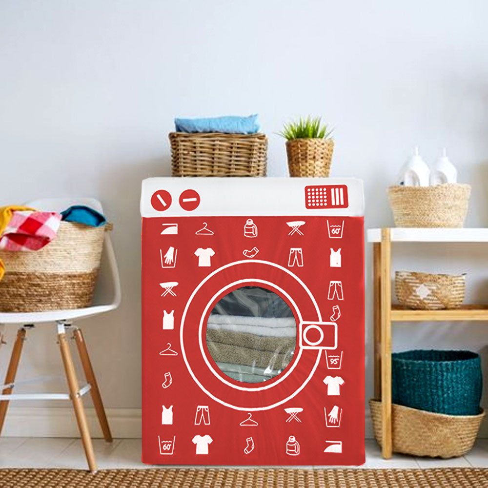 Laundry Basket - Washing Machine & Flatpack Design