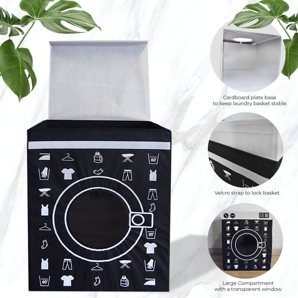 Laundry Basket - Washing Machine & Flatpack Design