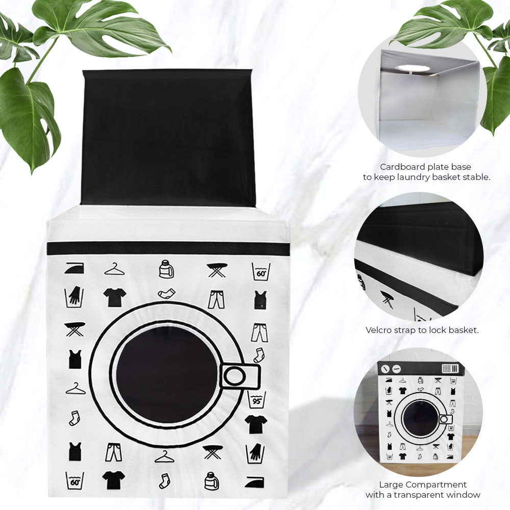 Laundry Basket - Washing Machine & Flatpack Design