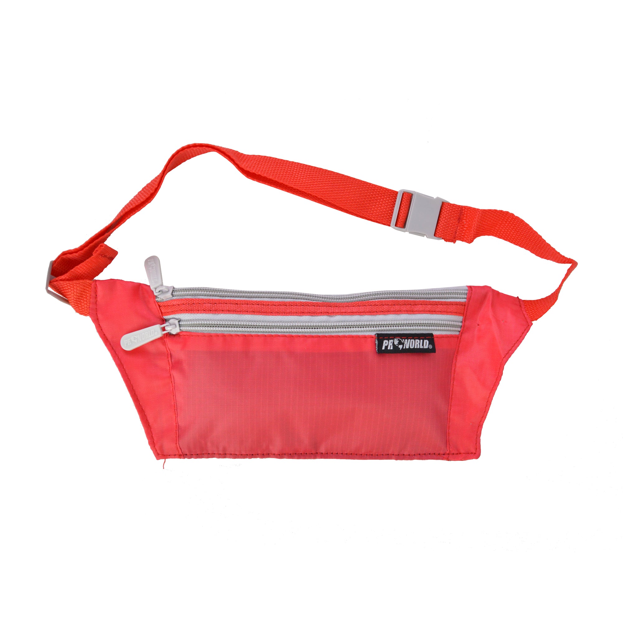 Travel Waist Belt - Moon-Bag with 2 Pockets & Adjustable Strap