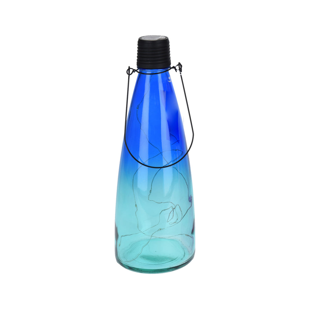 Solar Power Lamp LED Light in Glass Bottle with Bracket Loadshedding Light