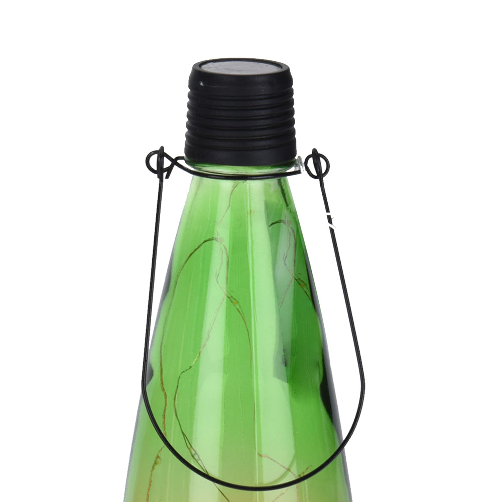 Solar Power Lamp LED Light in Glass Bottle with Bracket Loadshedding Light