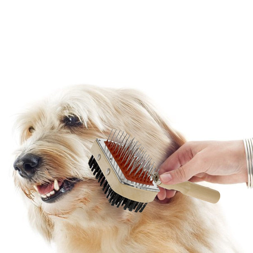 Wooden Dog Brush