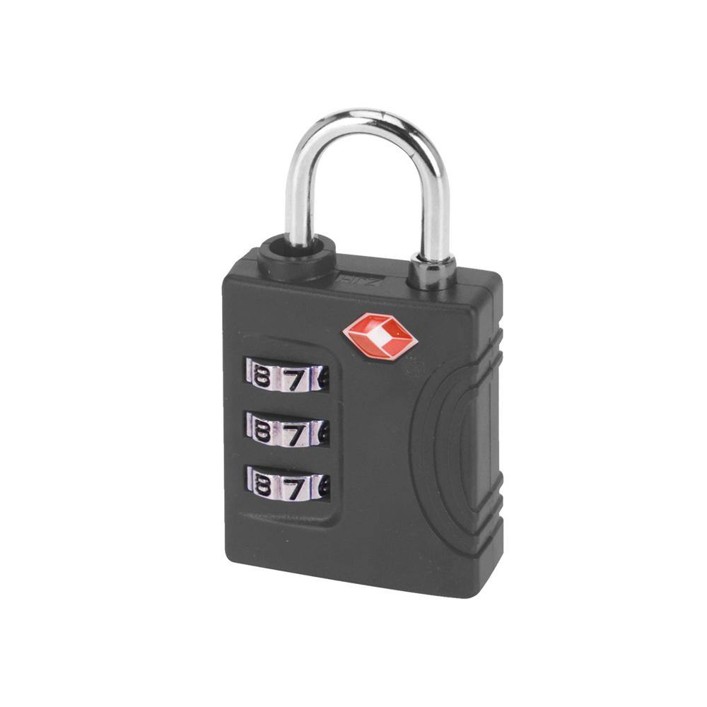 3 Dial Combination TSA Lock | Black