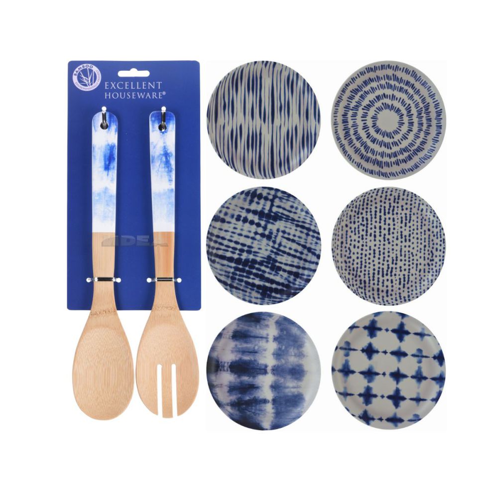 Melamine plates & Utensils set