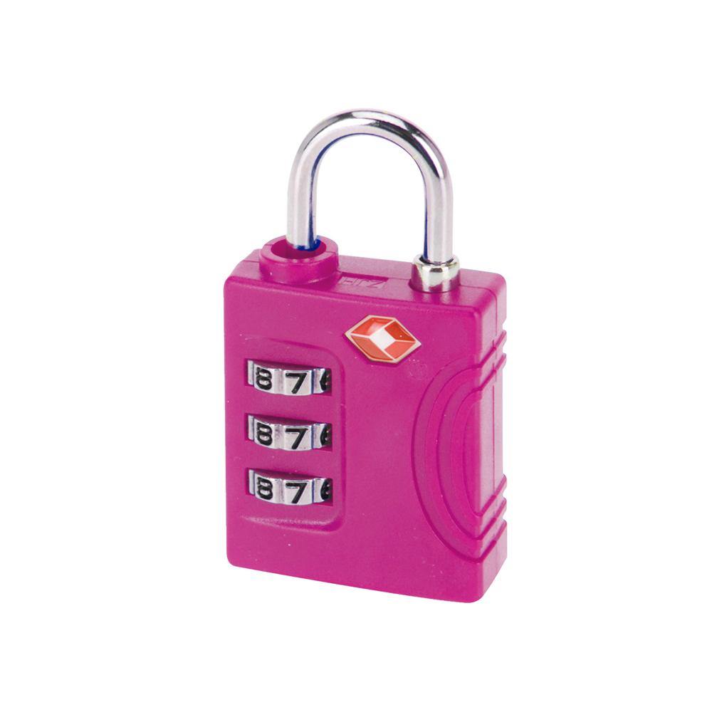 3 Dial Combination TSA Lock | Pink