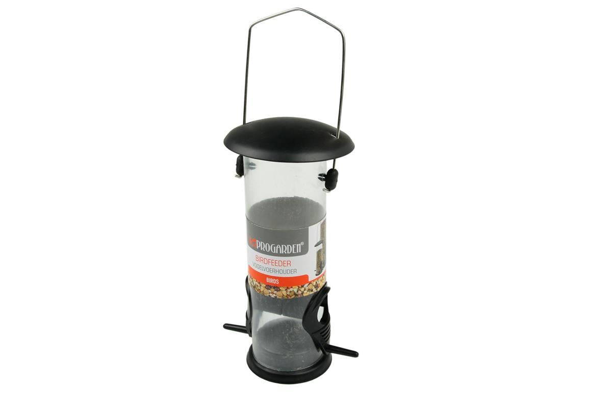 Comedero para pájaros con soporte para colgar